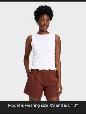 Target Women’s Smocked Tank Top - A New Day